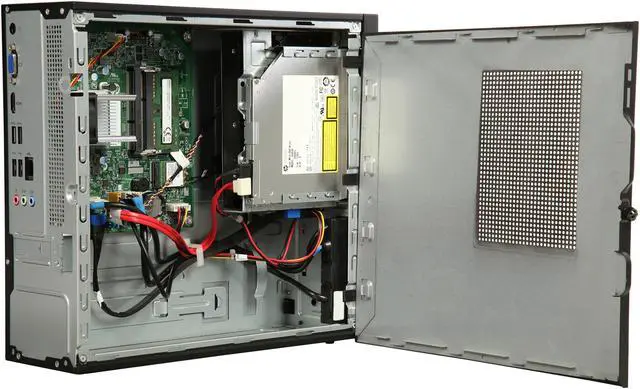 Alt view image 5 of 9 - HP Desktop Computer Slimline 260-a010 Pentium J3710 (1.60 GHz) 4 GB 1 TB HDD Windows 10 Home (Certified Refurbished, Grade A)