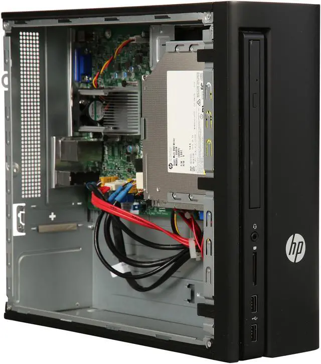Alt view image 7 of 9 - HP Desktop Computer Slimline 260-a010 Pentium J3710 (1.60 GHz) 4 GB 1 TB HDD Windows 10 Home (Certified Refurbished, Grade A)