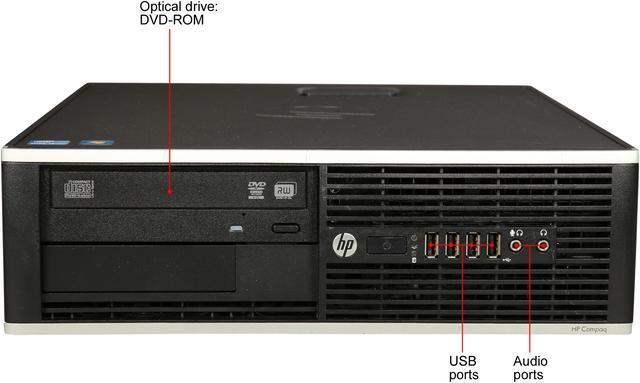 Alt view image 3 of 8 - HP Grade A Desktop Computer 8300 SFF Intel Core i5 3rd Gen 3470 (3.20GHz) 8GB DDR3 240 GB SSD Windows 10 Pro 64-Bit