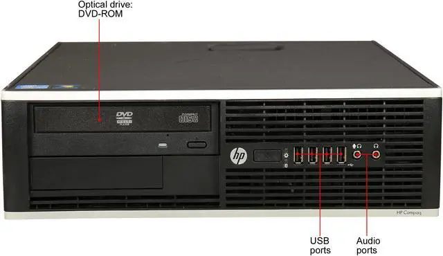 Alt view image 2 of 8 - HP Compaq Desktop Computer 6300 Pro Intel Core i3-3220 16 GB 2TB HDD Windows 10 Pro 64-Bit