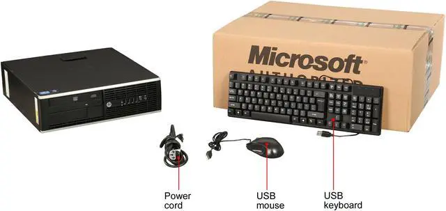 Alt view image 8 of 8 - HP Compaq Desktop Computer 6300 Pro Intel Core i3-3220 16 GB 2TB HDD Windows 10 Pro 64-Bit