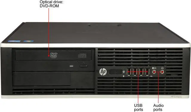 Alt view image 2 of 8 - HP Compaq Desktop Computer 6200 Pro 3.10GHz 16 GB 2TB HDD Windows 10 Pro