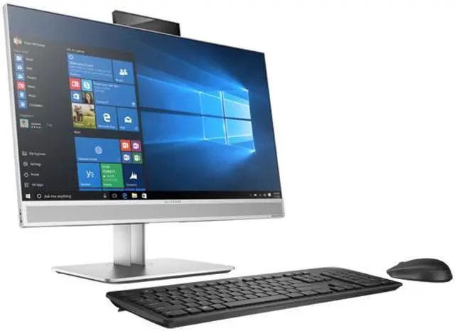Alt view image 2 of 6 - HP All-in-One Computer EliteOne 800 G3 Intel Core i5-7500 8GB DDR4 256GB SSD 23.8" Touchscreen Windows 10 Professional 64-bit