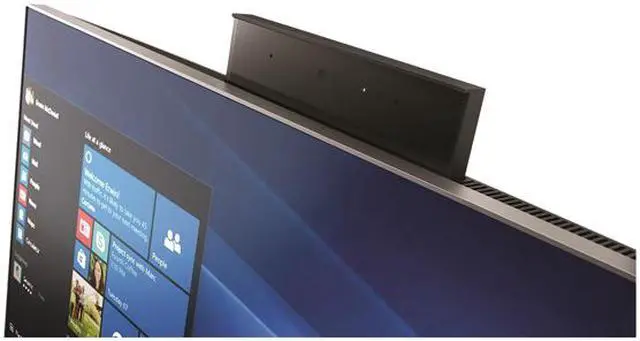 Alt view image 5 of 6 - HP All-in-One Computer EliteOne 800 G3 Intel Core i5-7500 8GB DDR4 256GB SSD 23.8" Touchscreen Windows 10 Professional 64-bit