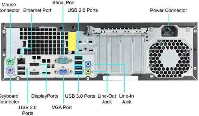 Alt view image 3 of 3 - HP 600 G1-SFF Desktop Computer Intel Core i5 4th Gen 4570 (3.20 GHz) 8 GB DDR3 500 GB HDD Windows 10 Pro 64-Bit A Grade