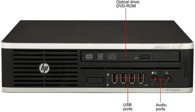 Alt view image 2 of 8 - HP Grade A Desktop Computer 8300 Elite Intel Core i5 3rd Gen 3470S (2.90 GHz) 8 GB DDR3 320 GB HDD Windows 10 Home 64-Bit - Microsoft Authorized Refurbished (MAR)