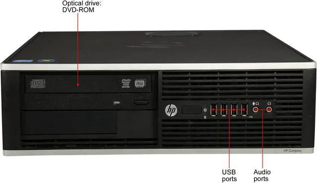 Alt view image 2 of 8 - HP Compaq Grade A Small Form Factor Desktop Computer Elite 8300 Intel Core i5 3rd Gen 3470 (3.20 GHz) 8 GB DDR3 500 GB HDD DVD Windows 10 Pro 64-Bit (Keyboard & Mouse Included)