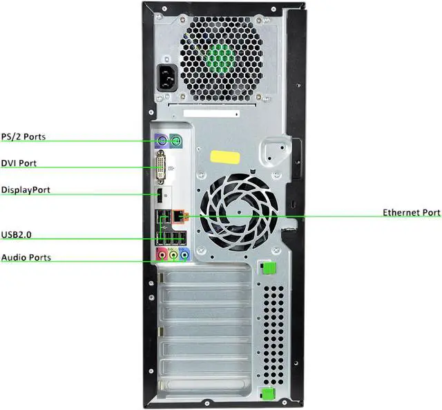 Alt view image 3 of 3 - HP Desktop Computer Z210 Intel Core i5-2400 4 GB 500GB HDD Windows 10 Pro 64-Bit