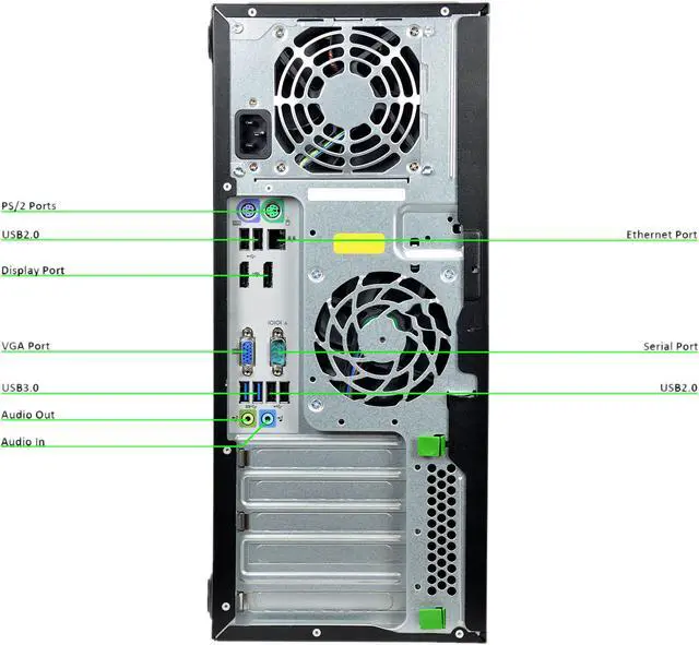 Alt view image 3 of 3 - HP A Grade Desktop Computer EliteDesk 800 G1 Intel Core i7-4790 16 GB 2TB HDD Windows 10 Pro