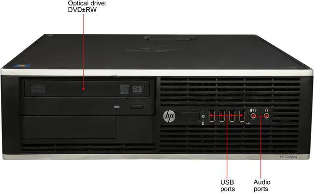 Alt view image 2 of 8 - HP Desktop Computer 6305 AMD A6-5400B 4 GB 250GB HDD AMD Radeon HD 7540D Windows 7 Professional