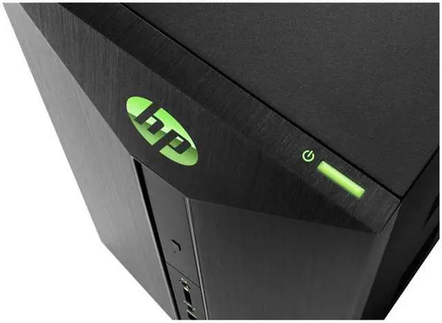 Alt view image 5 of 5 - HP Desktop Computer Pavilion 580-130 AMD Ryzen 5 1400 8GB DDR4 1TB HDD AMD Radeon RX 580 Windows 10 Home 64-bit