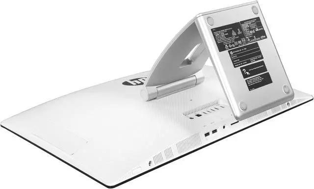 Alt view image 7 of 8 - HP All-in-One Computer Pavilion 23-q113w Intel Core i3-4170T 6GB DDR3 1TB HDD 23" Windows 10 Pro 64-Bit