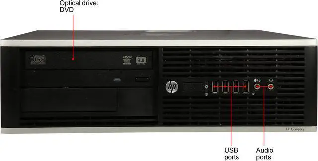 Alt view image 2 of 8 - HP Desktop Computer Elite 8300 Intel Core i5-3470 16GB DDR3 240GB SSD Windows 10 Pro