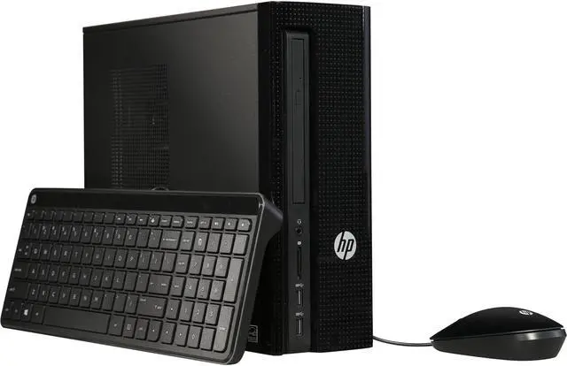 Refurbished: HP Desktop Computer Slimline 270-a016 A9-Series
