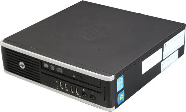 Alt view image 3 of 8 - HP Grade A Desktop Computer 8200 Intel Core i5-2500S 4 GB 320GB HDD Windows 7 Professional 64-Bit
