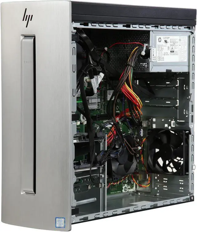 Alt view image 7 of 9 - HP Desktop Computer ENVY 750-414 Intel Core i5-6400 12GB 1TB HDD Intel HD Graphics Windows 10 Home