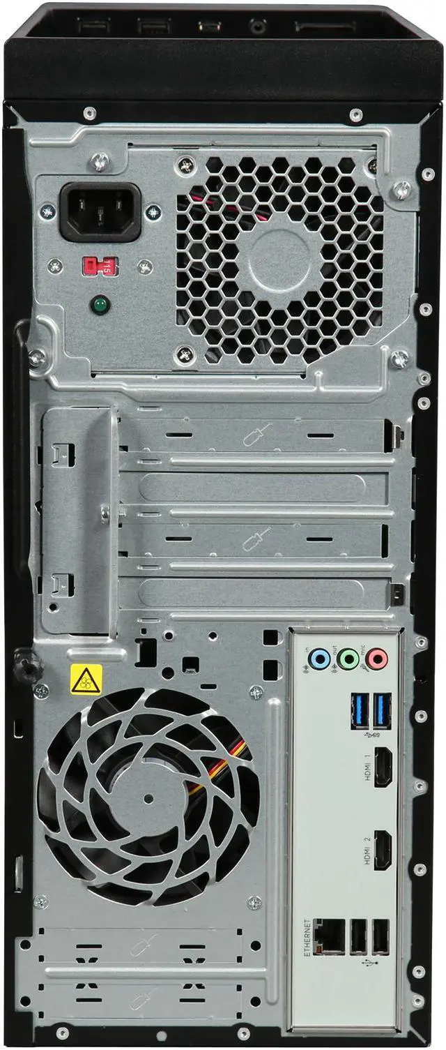 Alt view image 8 of 9 - HP Desktop Computer ENVY 750-414 Intel Core i5-6400 12GB 1TB HDD Intel HD Graphics Windows 10 Home