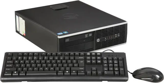 Main image of HP Grade B Desktop Computer 6300 3.3GHz 4 GB 120GB SSD Windows 10 Pro 64-Bit