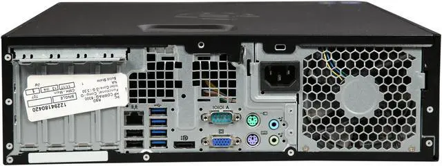 Alt view image 5 of 8 - HP Grade B Desktop Computer 6300 3.3GHz 4 GB 120GB SSD Windows 10 Pro 64-Bit