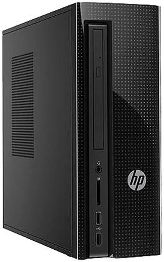 Alt view image 3 of 3 - HP Desktop Computer Slimline 270-p026 Intel Core i3-7100T 8 GB 1TB HDD Intel HD Graphics 630 Windows 10 Home 64-Bit