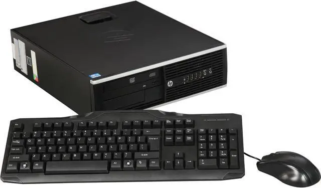 Main image of HP Compaq Desktop Computer 8300 Elite Intel Core i5-3470 8GB DDR3 500GB HDD Intel HD Graphics 2500 Windows 10 Pro