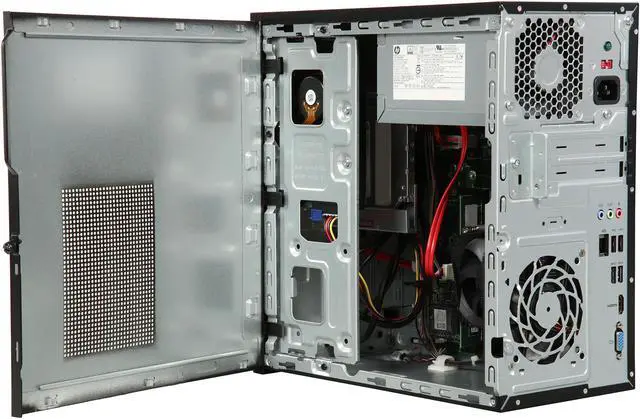 Alt view image 5 of 9 - HP Grade A Desktop Computer Pavilion 570-P054 Intel Core i3-7100 4GB DDR4 1TB HDD Intel HD Graphics 630 Windows 10 Home 64-Bit