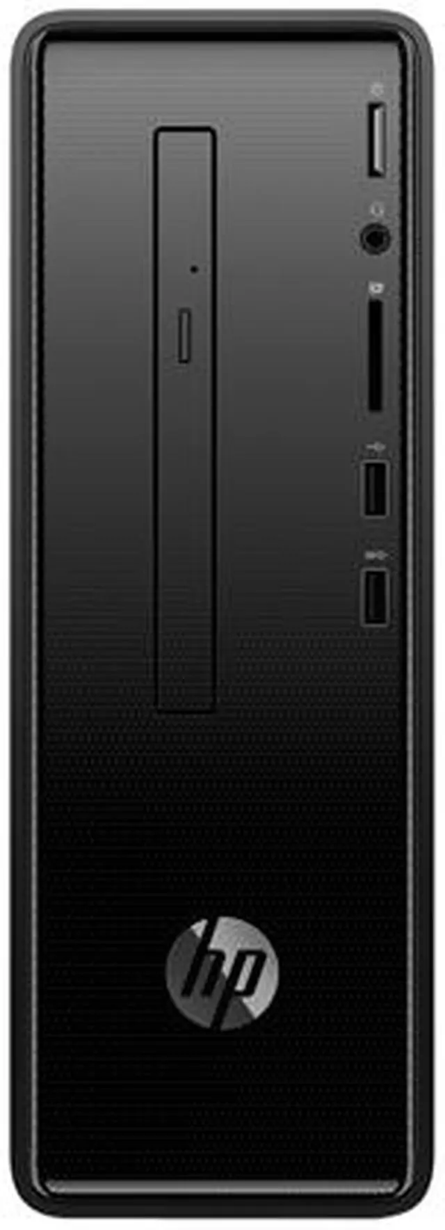 Alt view image 2 of 3 - HP Desktop Computer Slimline 290-a0011 AMD A6-9225 4GB DDR4 1TB HDD AMD Radeon R4 Windows 10 Home 64-Bit