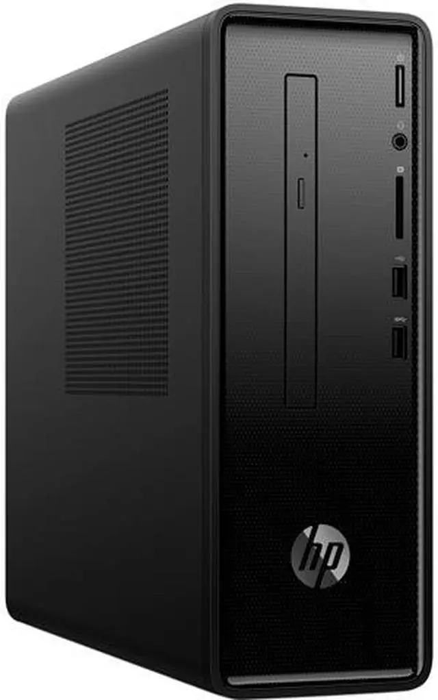 Main image of HP Desktop Computer Slimline 290-a0011 AMD A6-9225 4GB DDR4 1TB HDD AMD Radeon R4 Windows 10 Home 64-Bit