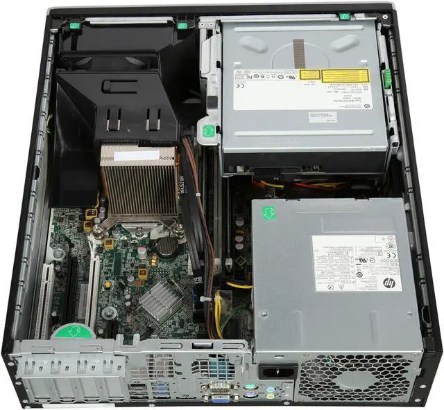 Alt view image 5 of 8 - HP Compaq Grade A Desktop Computer Elite 8300 Intel Core i5-3470 8GB DDR3 120GB SSD Intel HD Graphics 2500 Windows 7 Professional 64-Bit