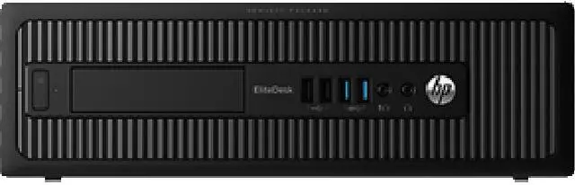 Main image of HP Desktop Computer 800 G1-SFF Intel Core i5-4570 8GB DDR3 240GB SSD Intel HD Graphics 4600 Windows 10 Pro
