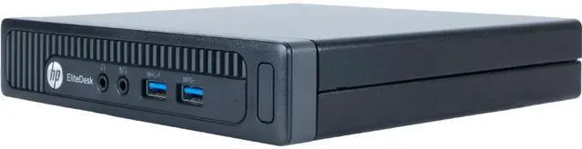Main image of HP Desktop Computer EliteDesk 800 G1 Intel Core i5-4570T 8GB DDR3 320GB HDD Intel HD Graphics 4600 Windows 10 Pro