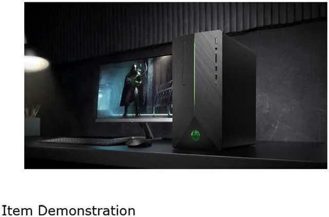 Alt view image 6 of 6 - HP Gaming Desktop Pavilion 690-0029 Ryzen 7 2700 (3.20 GHz) 16 GB DDR4 2 TB HDD 128 GB SSD AMD Radeon RX 580 Windows 10 Home 64-Bit