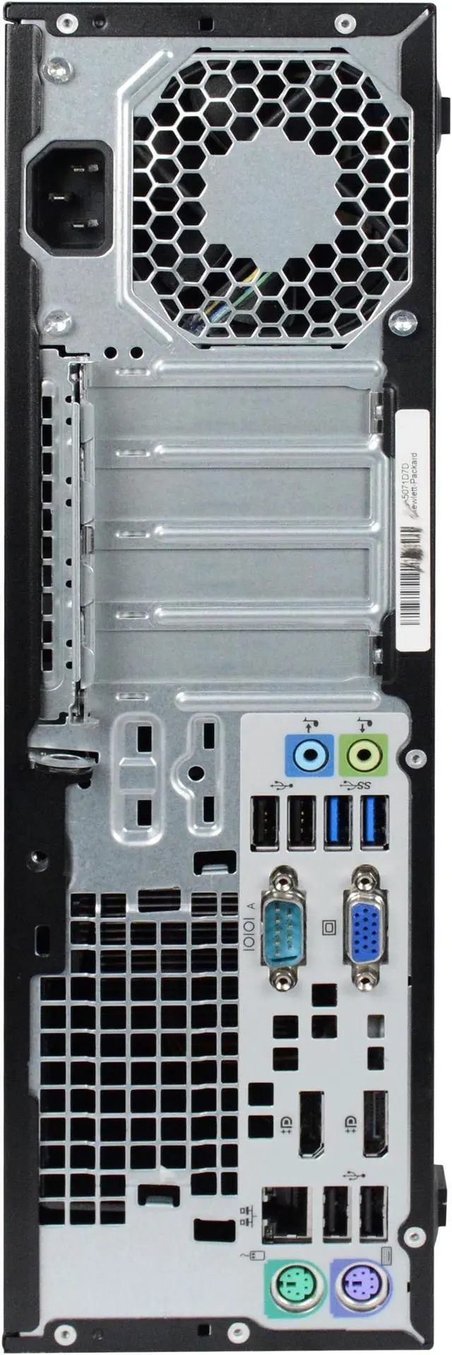 Alt view image 3 of 4 - Certified Refurbished HP EliteDesk 800 G1 SFF Intel Core i5 4590 3.30 GHz / 8 GB DDR3 / 120 GB SSD / DVD / USB WIFI Adapter / Windows 10 Pro 64-bit