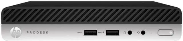 Alt view image 2 of 3 - HP Desktop Computer ProDesk 400 G4 (4AG22UT#ABA) Intel Core i3-8100T 4GB DDR4 500GB HDD Intel UHD Graphics 630 Windows 10 Pro 64-bit