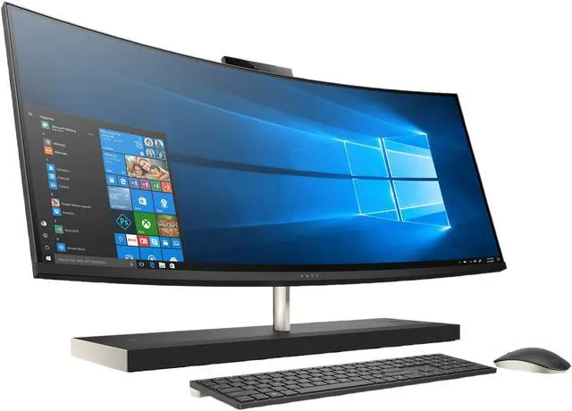Alt view image 3 of 4 - HP Curved All-in-One Computer ENVY 34-b110 Intel Core i7 8th Gen 8700T (2.40 GHz) 16 GB DDR4 1 TB HDD 256 GB SSD 34" Windows 10 Home 64-Bit