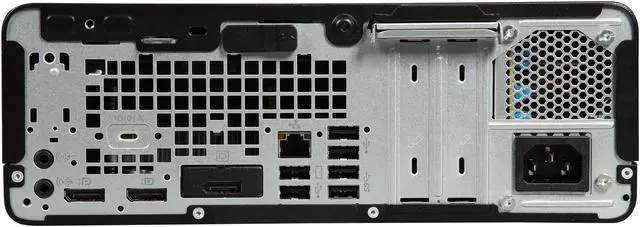 Alt view image 7 of 8 - HP Desktop Computer EliteDesk 705 G4 4PG34UT#ABA AMD Ryzen 5 2400G 8GB DDR4 256 GB PCIe NVMe SSD AMD Radeon Vega 11 Windows 10 Pro