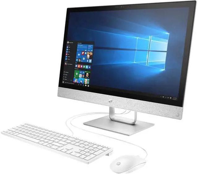 Refurbished: HP All-in-One Computer Pavilion 24-R029 AMD A10