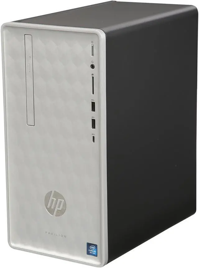 Alt view image 3 of 9 - HP Desktop Computer Pavilion 590-p0050 Intel Core i5-8400 8GB DDR4 1TB HDD 16 GB Optane Memory Intel UHD Graphics 630 Windows 10 Home 64-Bit