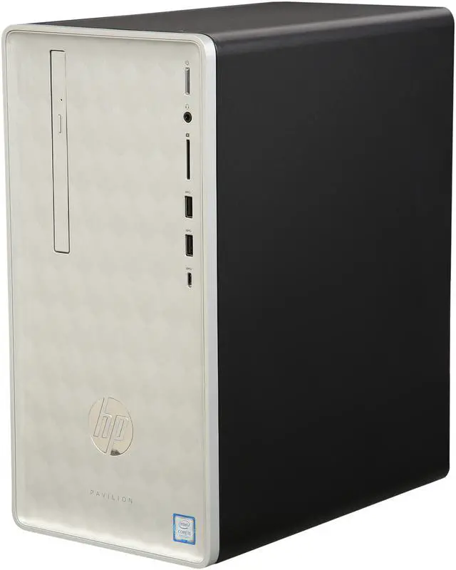 Alt view image 3 of 9 - HP Gaming Desktop Pavilion 590-p0057c Intel Core i5-8400 16GB DDR4 1TB HDD AMD Radeon RX 550 Windows 10 Home 64-bit