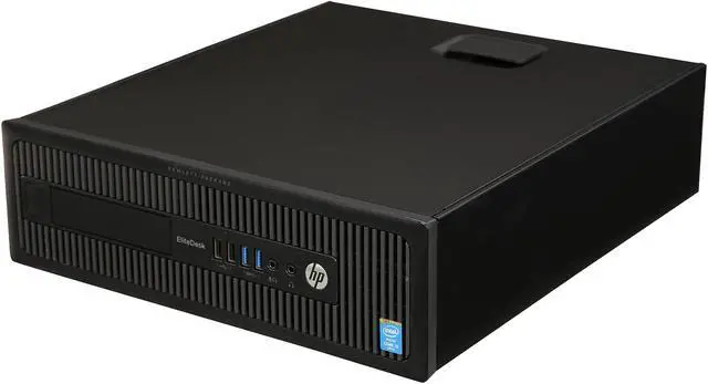 Alt view image 4 of 8 - HP Desktop Computer EliteDesk 800 G1 Intel Core i5 4th Gen 4670 (3.40 GHz) 8 GB DDR3 500 GB HDD Windows 10 Pro 64-bit 1 Year Warranty