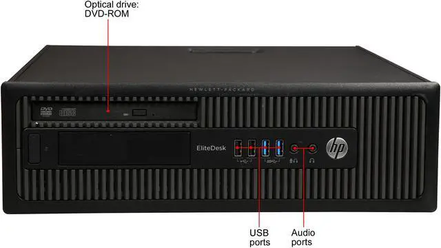 Alt view image 2 of 8 - HP Grade A Desktop Computer EliteDesk 800 G1 Intel Core i7 4th Gen 4770 (3.40 GHz) 16 GB DDR3 1 TB SSD Windows 10 Pro 64-bit 1 Year Warranty
