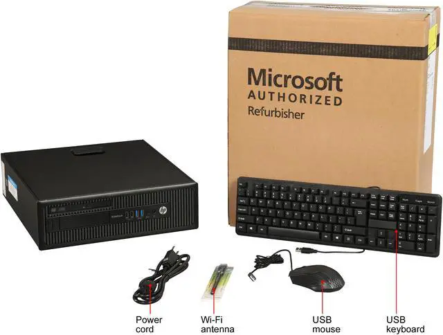Alt view image 8 of 8 - HP Grade A Desktop Computer EliteDesk 800 G1 Intel Core i7 4th Gen 4770 (3.40 GHz) 16 GB DDR3 1 TB SSD Windows 10 Pro 64-bit 1 Year Warranty