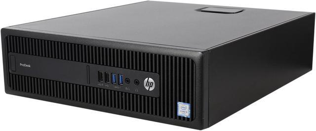 Refurbished: HP Grade A Desktop Computer ProDesk 600 G2 Intel Core