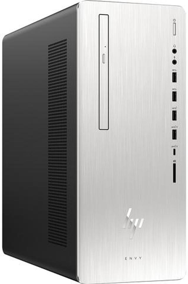Main image of HP Gaming Desktop ENVY 795-0039C Intel Core i7-8700 16GB DDR4 2TB HDD 128 GB PCIe SSD AMD Radeon RX 580 Windows 10 Home 64-bit