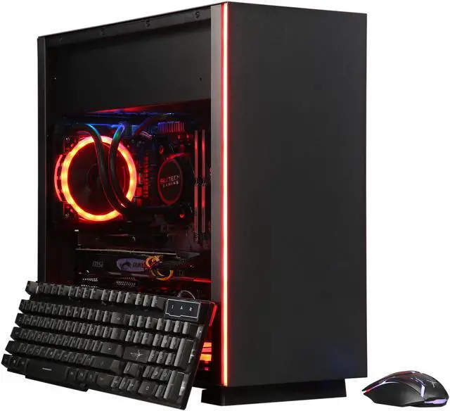 Alt view image 2 of 20 - Skytech Gaming Desktop ST-ORACLEX-2700X-2070 AMD Ryzen 7 2700X 16GB DDR4 1TB HDD 240GB SSD GeForce RTX 2070 Windows 10 Home 64-bit