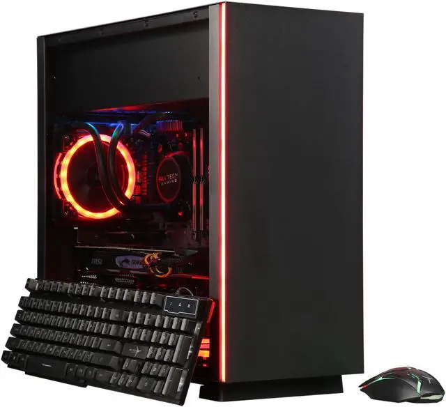 Alt view image 4 of 20 - Skytech Gaming Desktop ST-ORACLEX-2700X-2070 AMD Ryzen 7 2700X 16GB DDR4 1TB HDD 240GB SSD GeForce RTX 2070 Windows 10 Home 64-bit