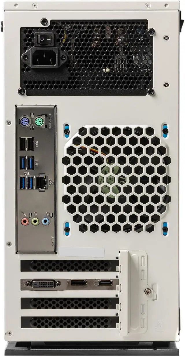 Alt view image 5 of 9 - SkyTech Omega Mini - Gaming Computer PC Desktop - Ryzen 7 2700X 8-Core 3.70 GHz, NVIDIA GeForce RTX 2060 6 GB, 250 GB SSD, 1 TB HDD, 16 GB DDR4, RGB, AC WiFi, Windows 10 Home 64-bit