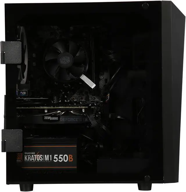 Alt view image 12 of 19 - SkyTech - Gaming Desktop PC - Ryzen 5 2600 (3.40 GHz), NVIDIA GeForce GTX 1660 6 GB, 500 GB SSD, 8 GB DDR4, RGB, AC WiFi, Windows 10 Home 64-bit, Blaze II