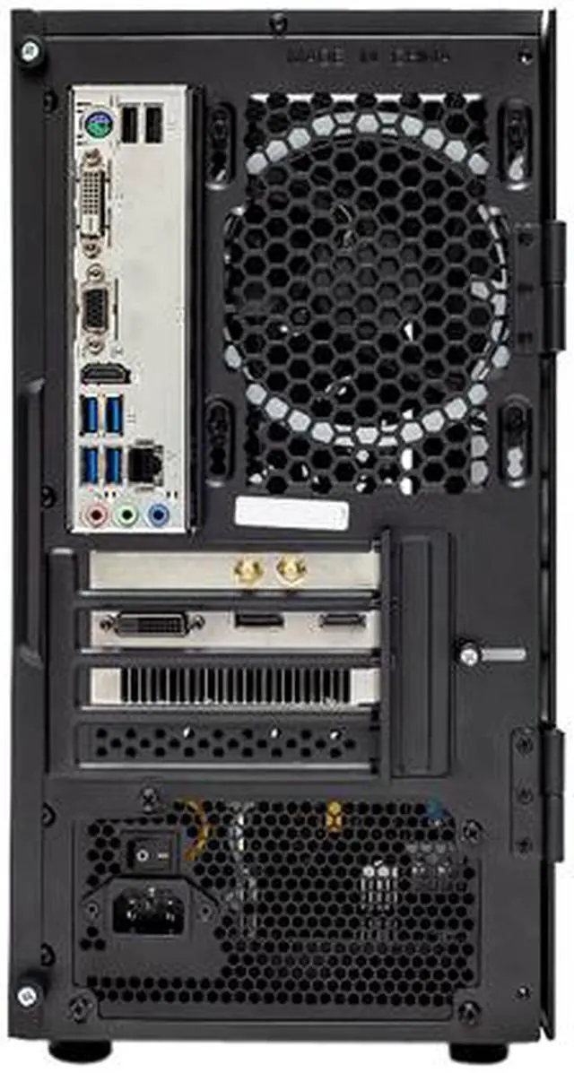 Alt view image 9 of 9 - SkyTech - Gaming Desktop PC - AMD Ryzen 5 1600 (6-Core 3.2 GHz), NVIDIA GeForce GTX 1060 (3 GB), 8 GB DDR4, 500 GB SSD, AMD A320M, Windows 10 Home 64-bit, Blaze II
