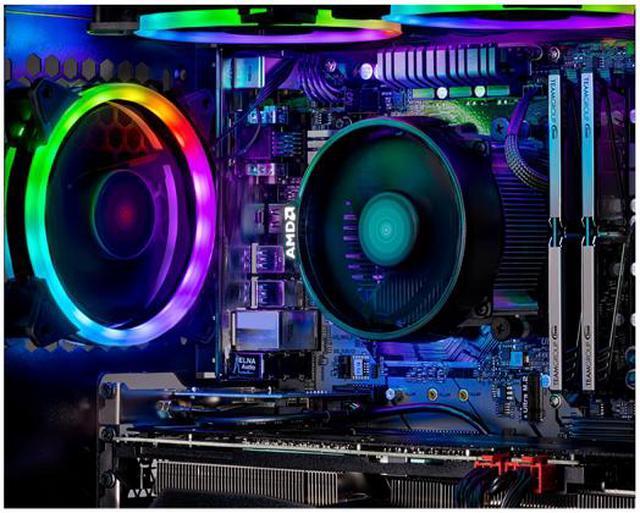 Alt view image 8 of 10 - Skytech - Gaming Desktop PC - AMD Ryzen 7 2700 (8-Core 3.2 GHz), NVIDIA GeForce RTX 2060 SUPER (8 GB), 16 GB DDR4, 500 GB SSD, AMD B450, Windows 10 Home 64-bit, Shadow